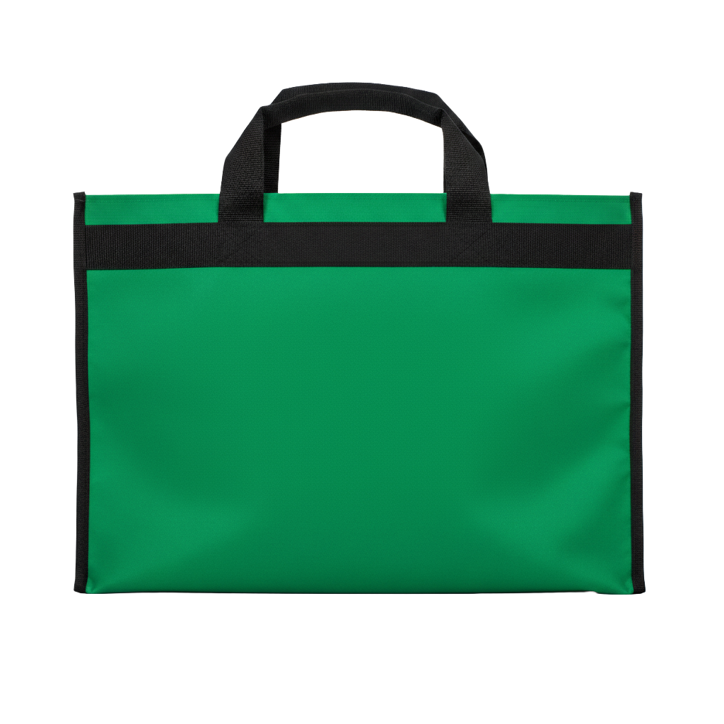 Pasta Promocional personalizada Ref. 1100 - Pasta Promocional com opção de PVC Cristal para identificação.