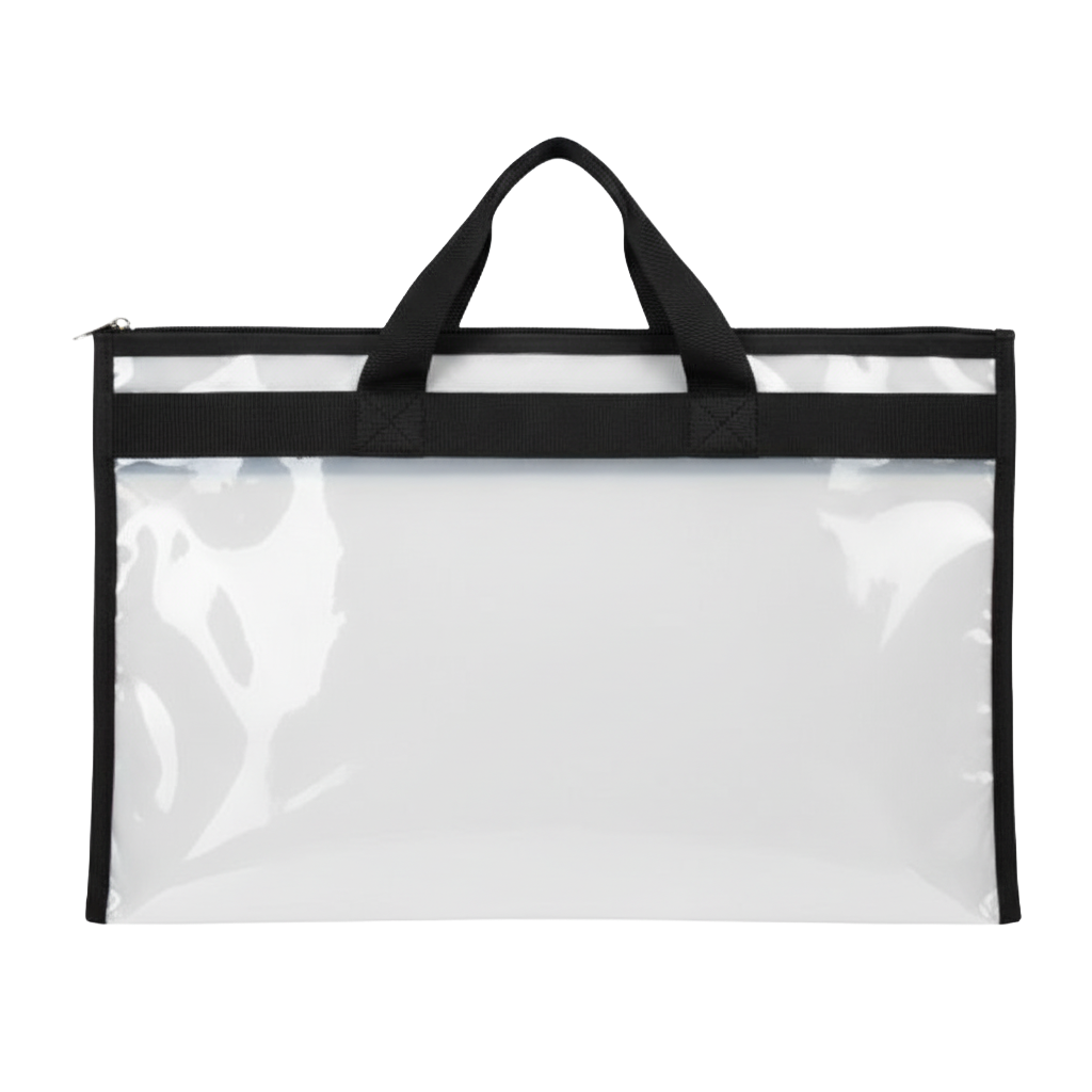 Pasta Promocional personalizada Ref. 1102 - Pasta Promocional com alça de mão.