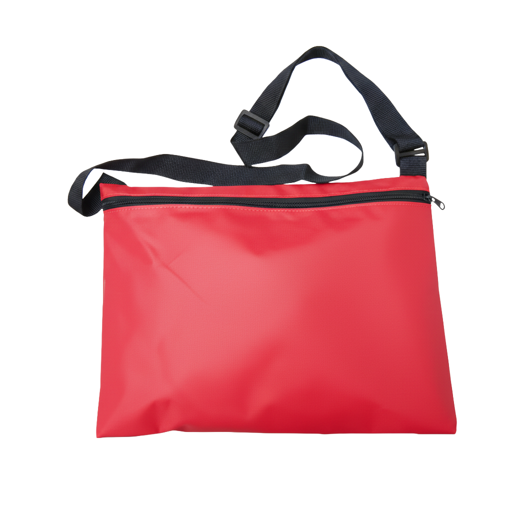 Pasta Promocional Transversal personalizada Ref. 1103 - Pasta Promocional transversal com alça de ombro.