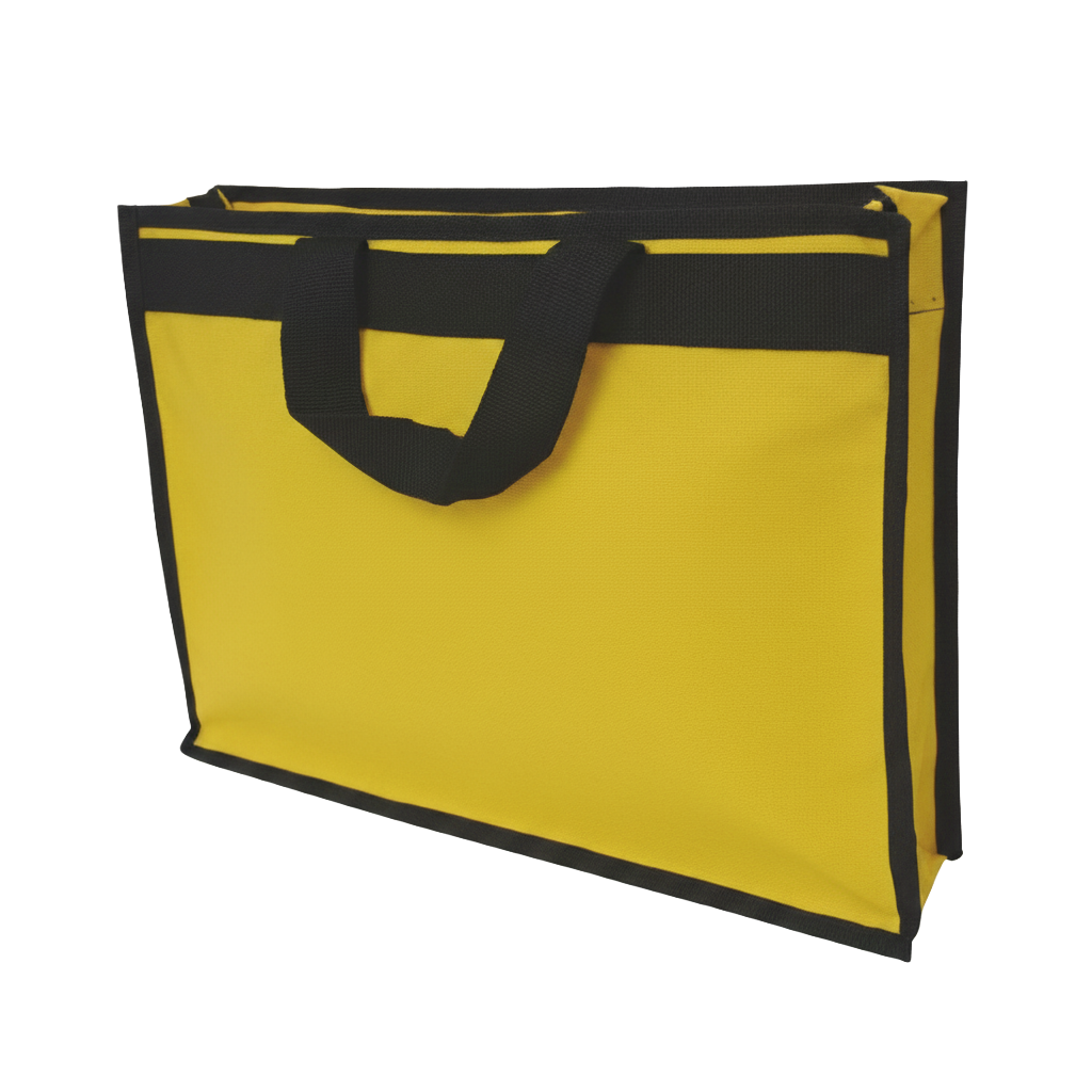 Pasta Promocional personalizada Ref. 1160 - Pasta Promocional com alça de mão.