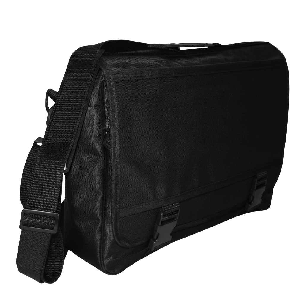 Pasta Promocional personalizada Ref. 2010 - Pasta Promocional com lapela, bolso frontal, bolso interno e alça de mão e ombro