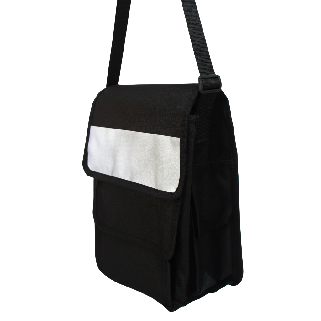 Bolsa Bornal personalizada Ref. 2101 - Bolsa Bornal com bolso interno com divisórias, bolso externo e alça de ombro.