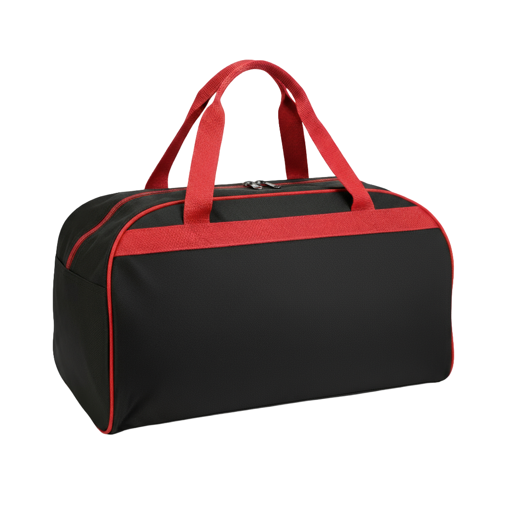 Bolsa de Viagem personalizada Ref. 3000 - Bolsa de Viagem com papelão no fundo.