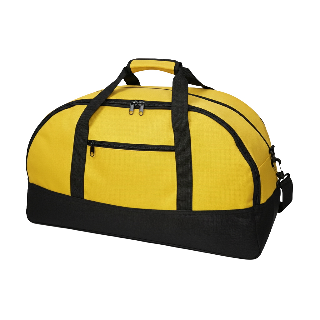 Bolsa de Viagem personalizada Ref. 3002 - Bolsa de Viagem com 2 compartimentos, 2 bolsos externos com zíper e papelão no f