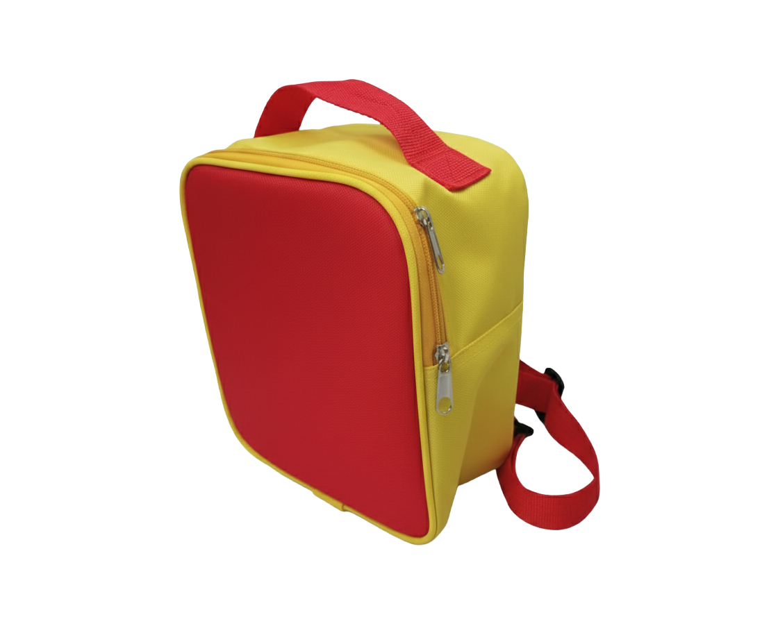 Lancheira Térmica Infantil personalizada Ref. 3610 - Lancheira térmica infantil com 1 abertura frontal e opção de PVC identificador.