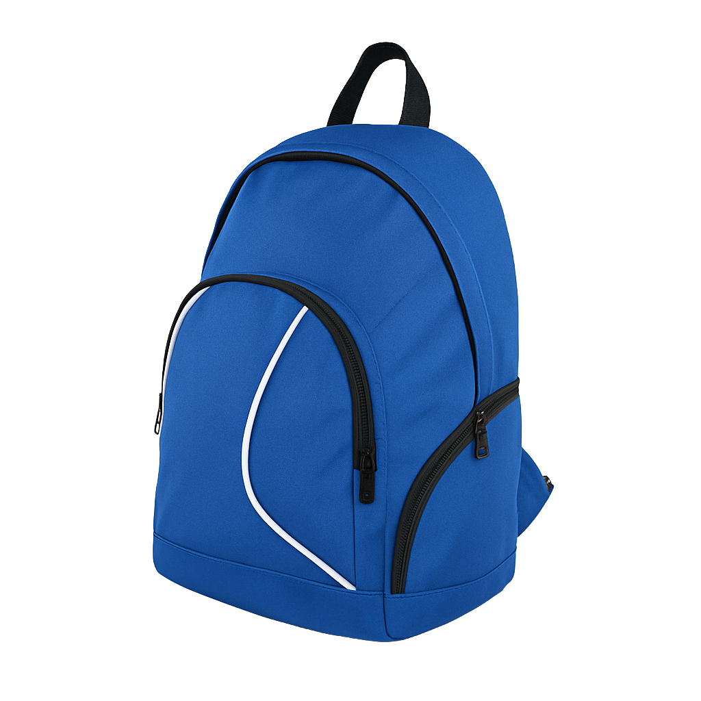 Mochila personalizada Ref. 4006 - Mochila com 3 bolsos externos com zíper.