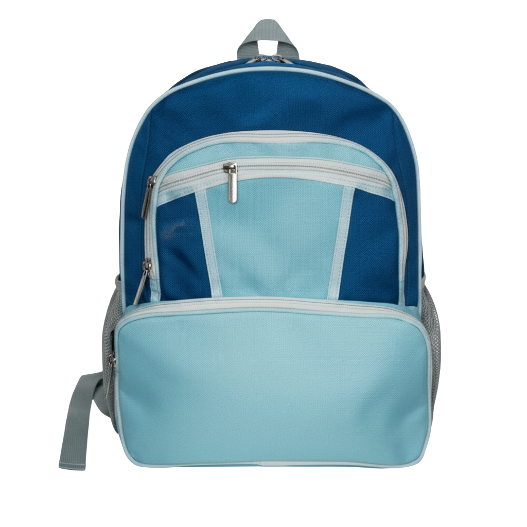 Mochila personalizada Ref. 4037 - Mochila com 3 bolsos externos com zíper.