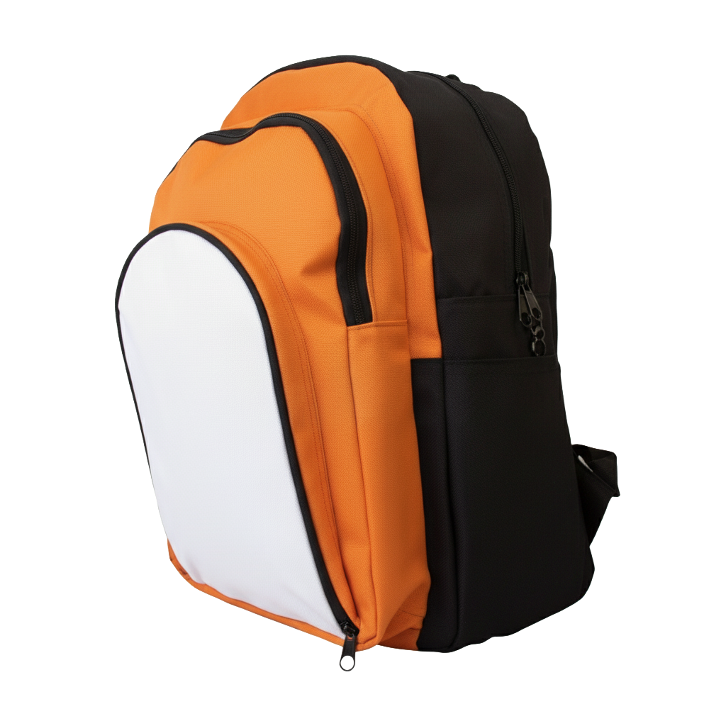 Mochila personalizada Ref. 4047-L - Mochila com 2 bolsos externos com zíper.