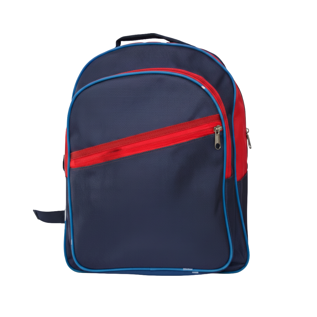 Mochila Infantil personalizada Ref. 4101 - Mochila infantil com 2 bolsos externos e opção de PVC Cristal para identificação