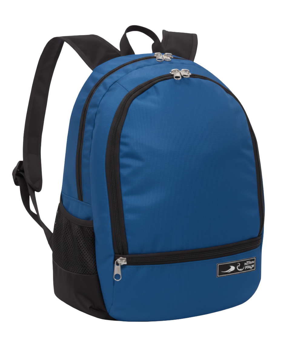 Mochila personalizada Ref. 4153 - Mochila com 2 compartimentos principais, 1 bolso externo com zíper e 2 bolsos la