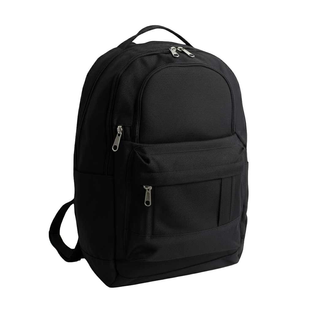 Mochila Notebook personalizada Ref. 4310 - Mochila com compartimento para notebook, 3 bolsos externos com zíper e 2 bolsos 