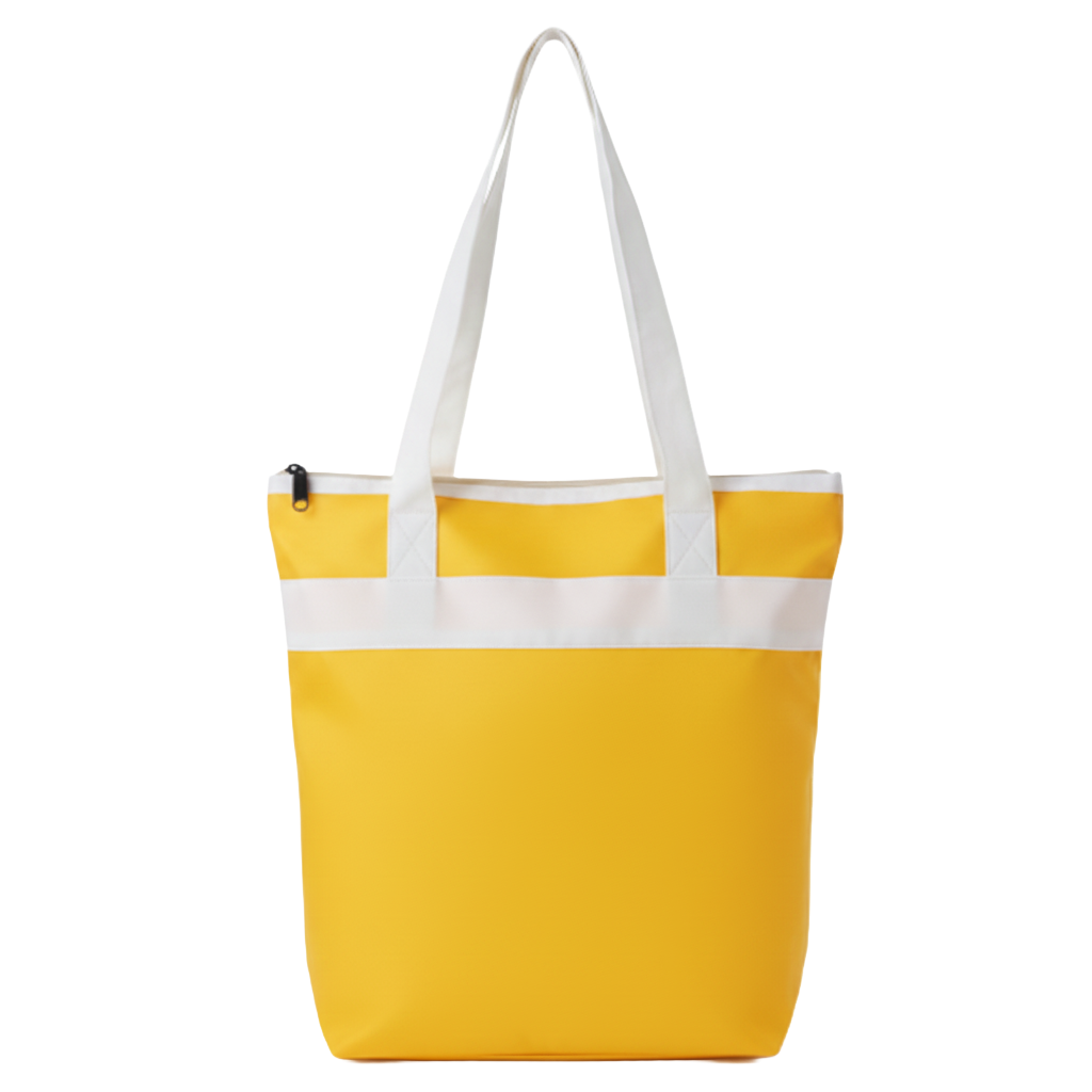 Bolsa Feminina personalizada Ref. 6003 - Bolsa Feminina com bolso externo com zíper.