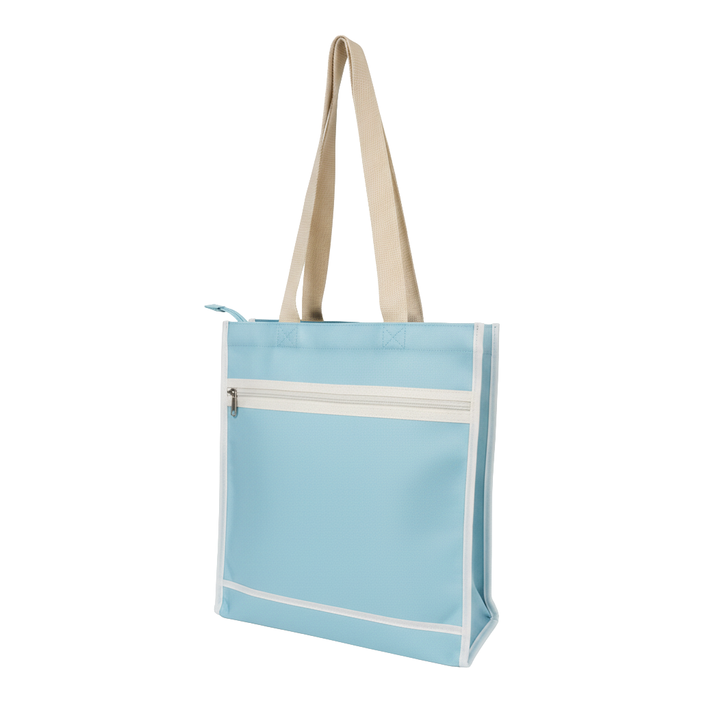 Bolsa Feminina personalizada Ref. 6044 - Bolsa Feminina com bolso externo.