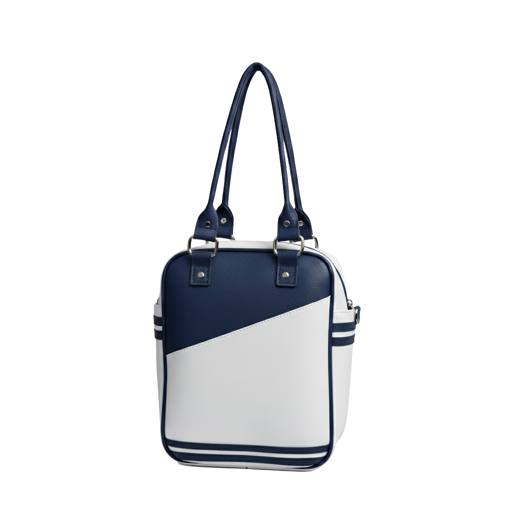 Bolsa Universitária personalizada Ref. 6202 - Bolsa Universitária com bolso externo com zíper, 2 bolsos internos e alça de mão