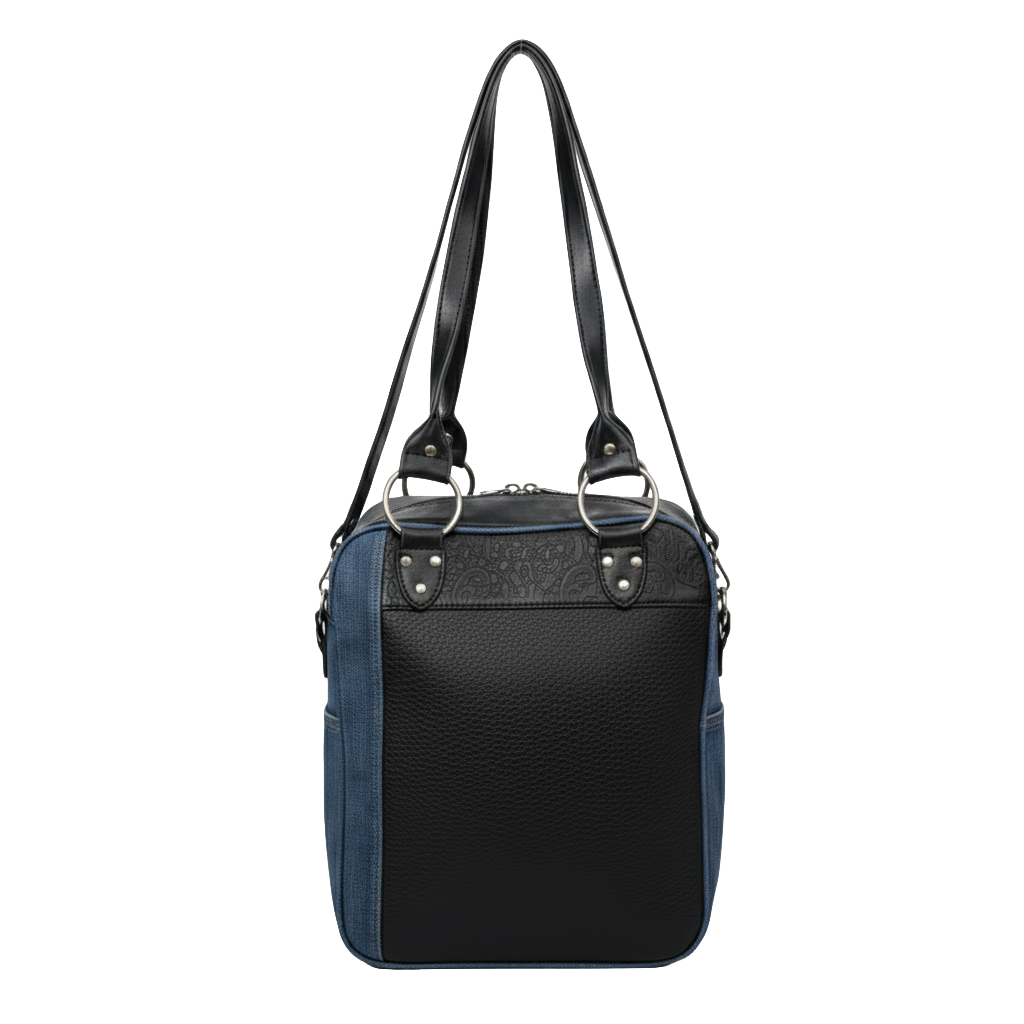 Bolsa Universitária personalizada Ref. 6203 - Bolsa Universitária com 2 bolsos externos, 1 bolso externo com zíper, 2 bolsos i