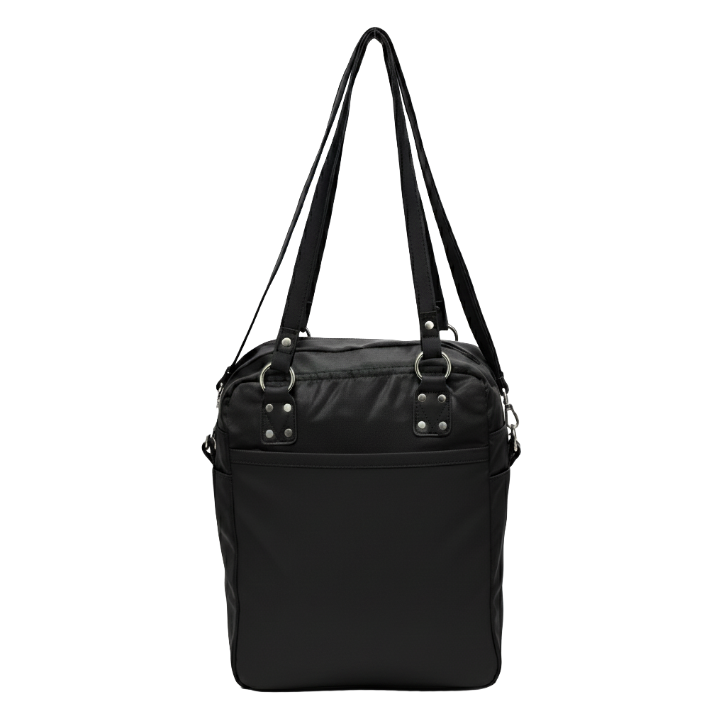 Bolsa Universitária personalizada Ref. 6205 - Bolsa Universitária com bolso externo com zíper, 2 bolsos internos e alça de mão