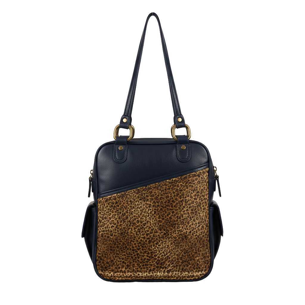 Bolsa Universitária personalizada Ref. 6206 - Bolsa Universitária com 4 bolsos externos, 2 bolsos internos e alça de mão e omb