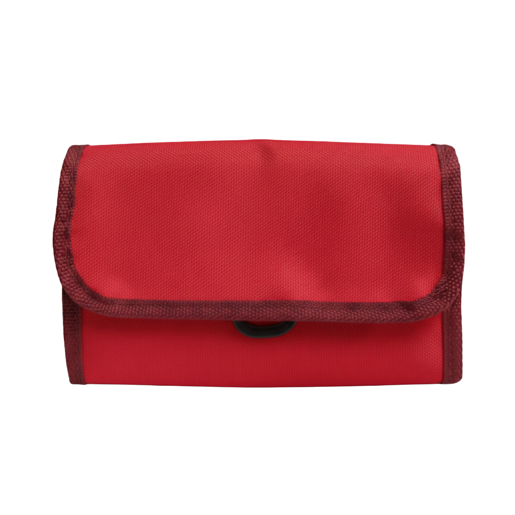 Nécessaire Tripla personalizada Ref. 7003 - Nécessaire tripla com divisórias internas.