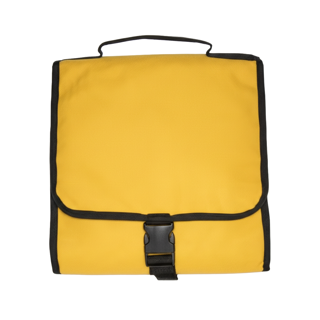 Nécessaire personalizada Ref. 7004 - Nécessaire com 6 bolsos internos e alça de mão.