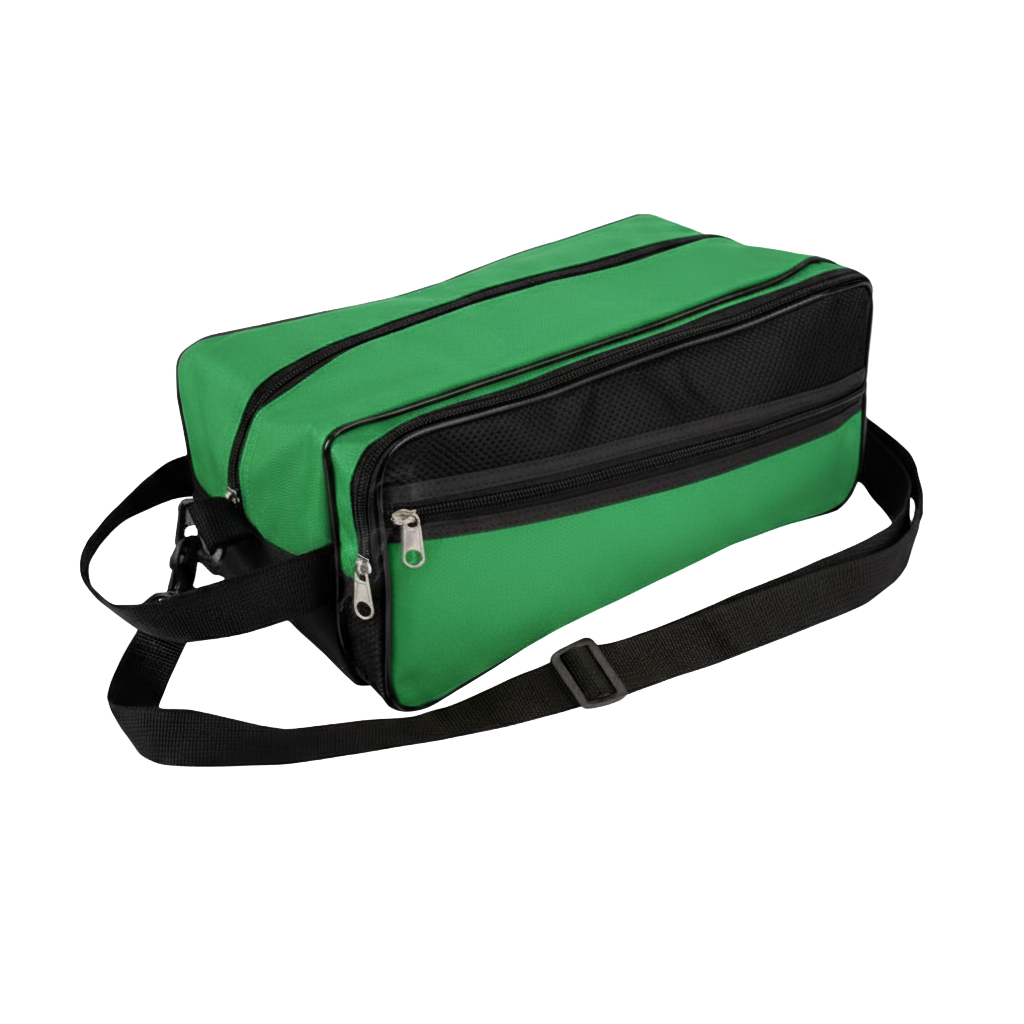 Porta Tênis personalizada Ref. 7502 - Porta Tênis com dois compartimentos e bolso externo com zíper.