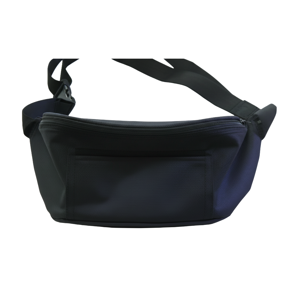 Pochete personalizada Ref. 8005 - Pochete com bolso externo com zíper.