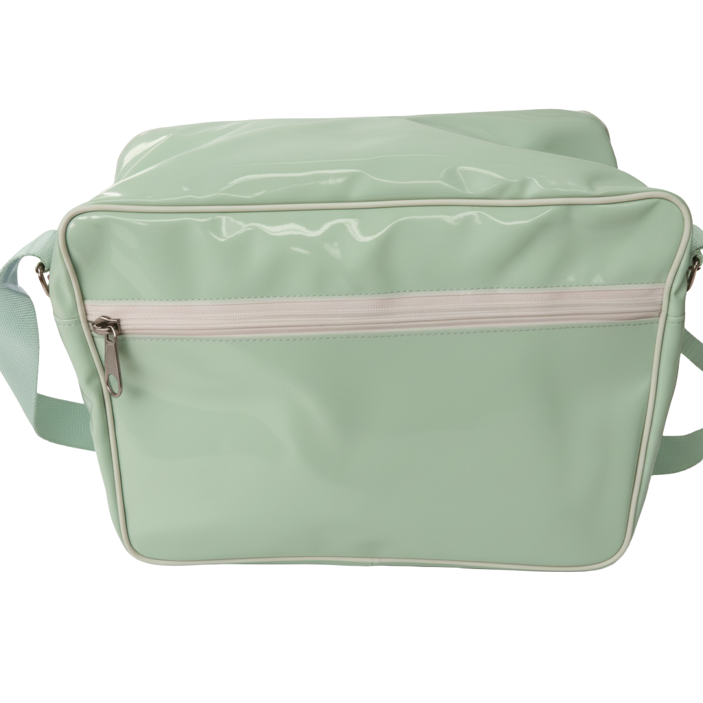 Kit Maternidade personalizada Ref. 9102 - Kit maternidade: bolsa + trocador + porta mamadeira térmico.